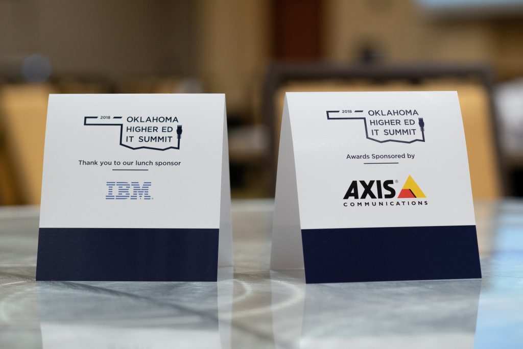 Sponsors IBM and Axis Communications