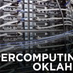 Supercomputer - Text reads "Supercomputing in Oklahoma"