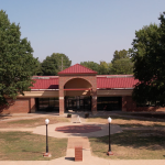 Cowboy Square building at Connors State College.